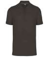 WK274 WK Designed to Work Anti-Bacterial Piqué Polo Shirt Dark Grey colour image